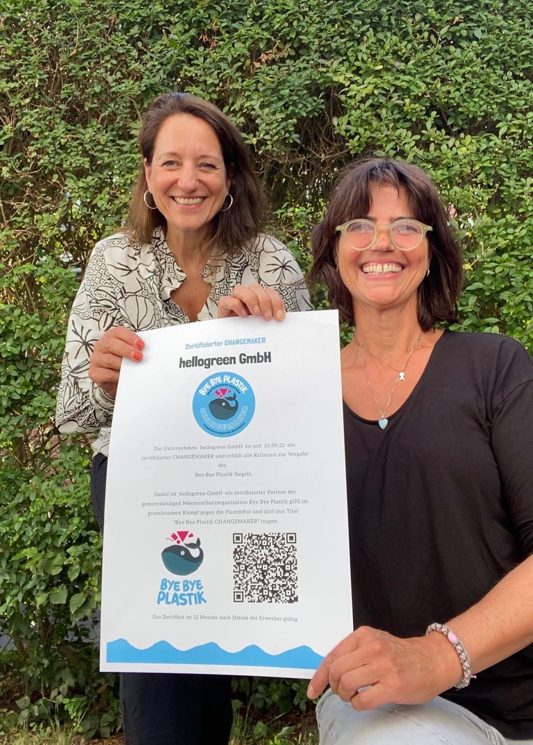 Bye Bye Plastic team