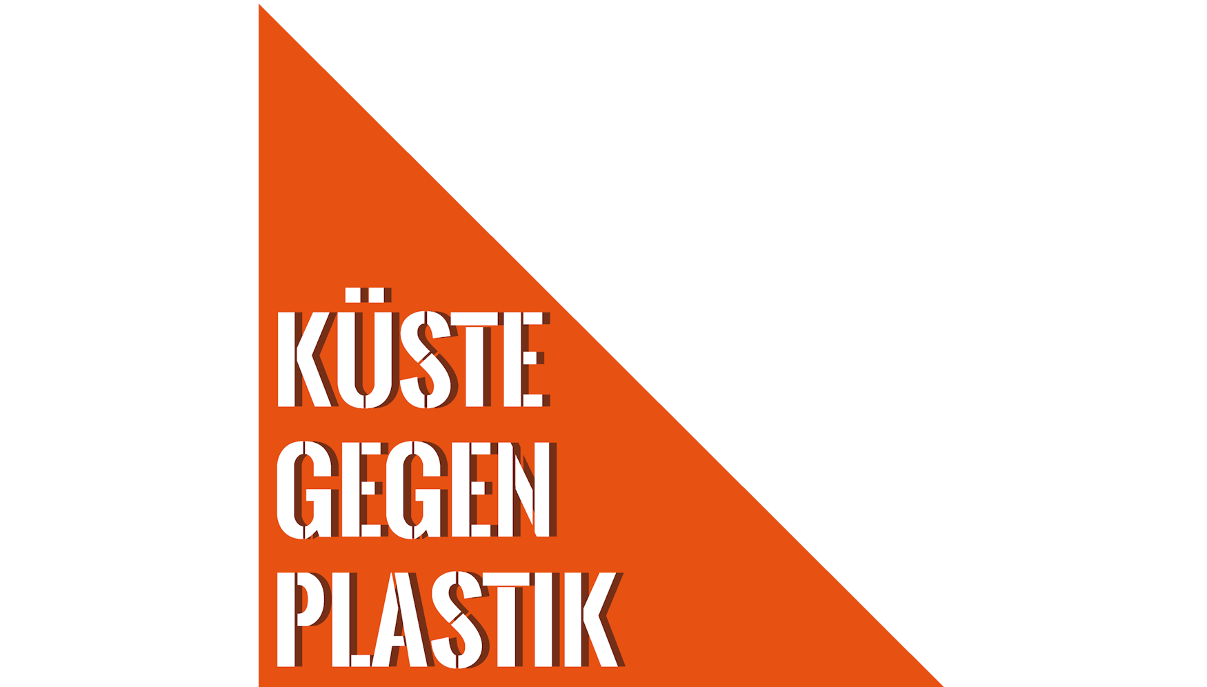 Kueste gegen Plastik